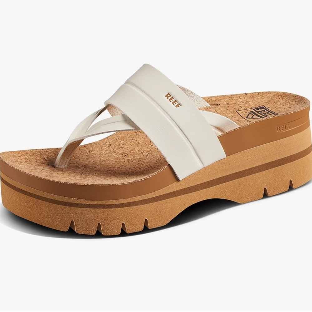 New in Box Reef Lennox Higher Platform Sandals